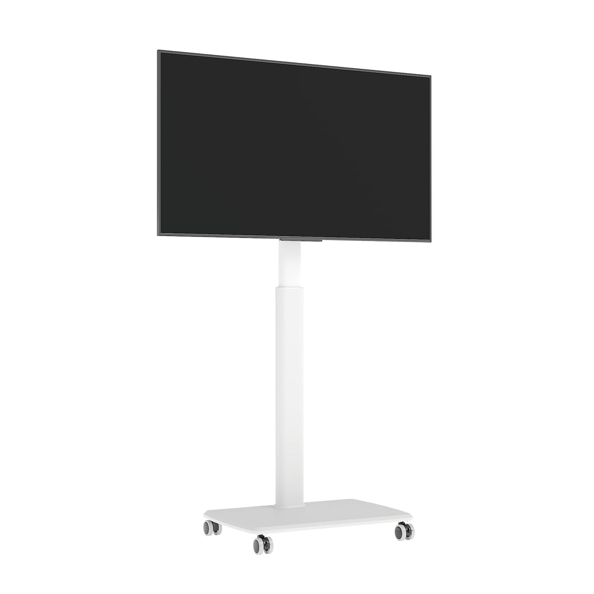 White Rolling TV Stand O515161