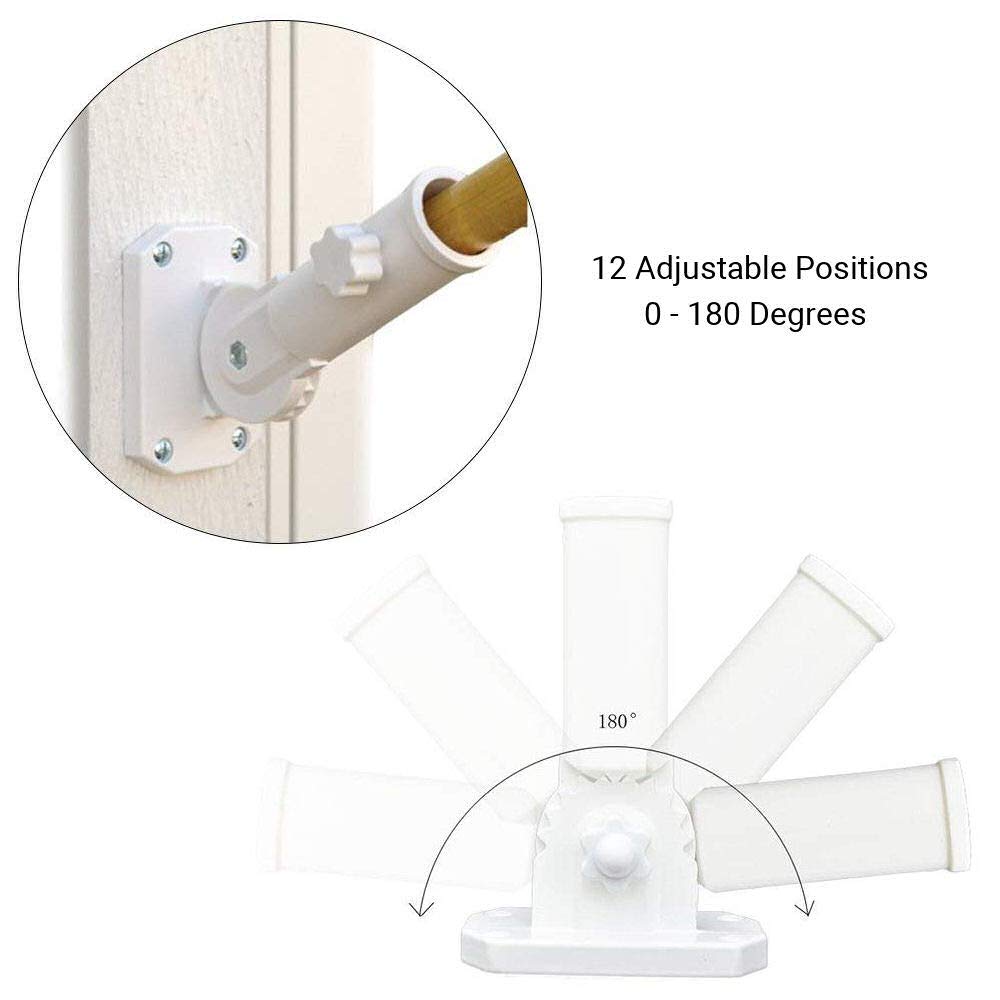 Adjustable Aluminum Flag Pole Bracket V221