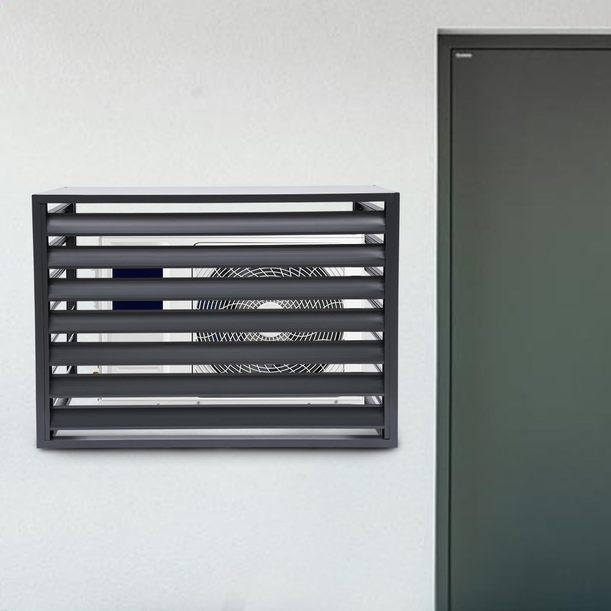 43x23x31 Inch Aluminum Alloy Air Conditioner Fence Screen V54489