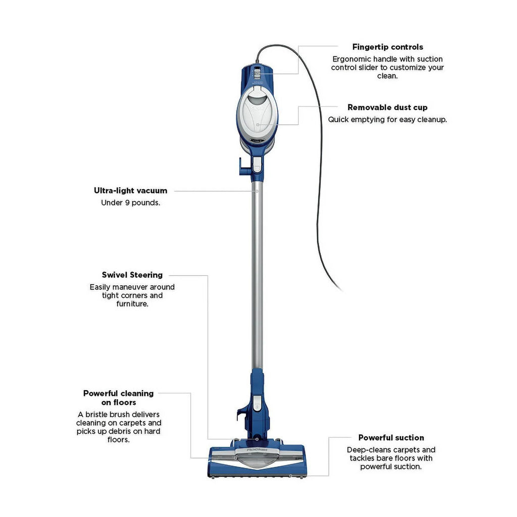 Blue Corded Stick Vacuum B93875