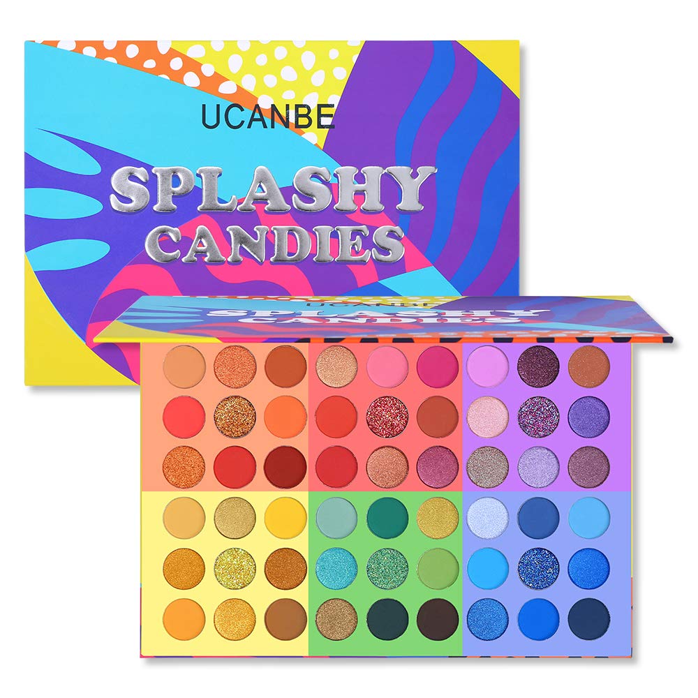 54 Colors Matte Shimmer Glitter Eyeshadow Palette X204