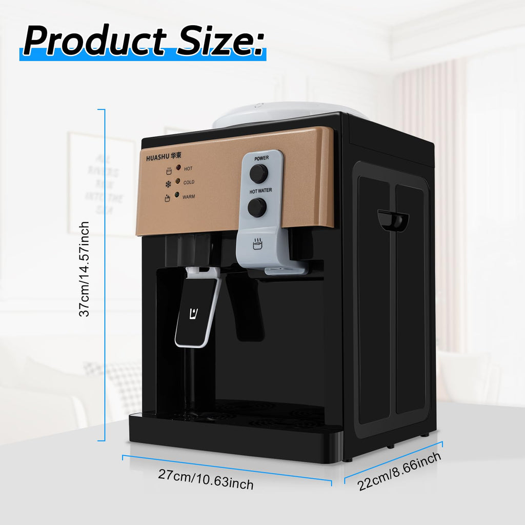 Top Loading Countertop Water Cooler Dispenser 3 Temp K9456