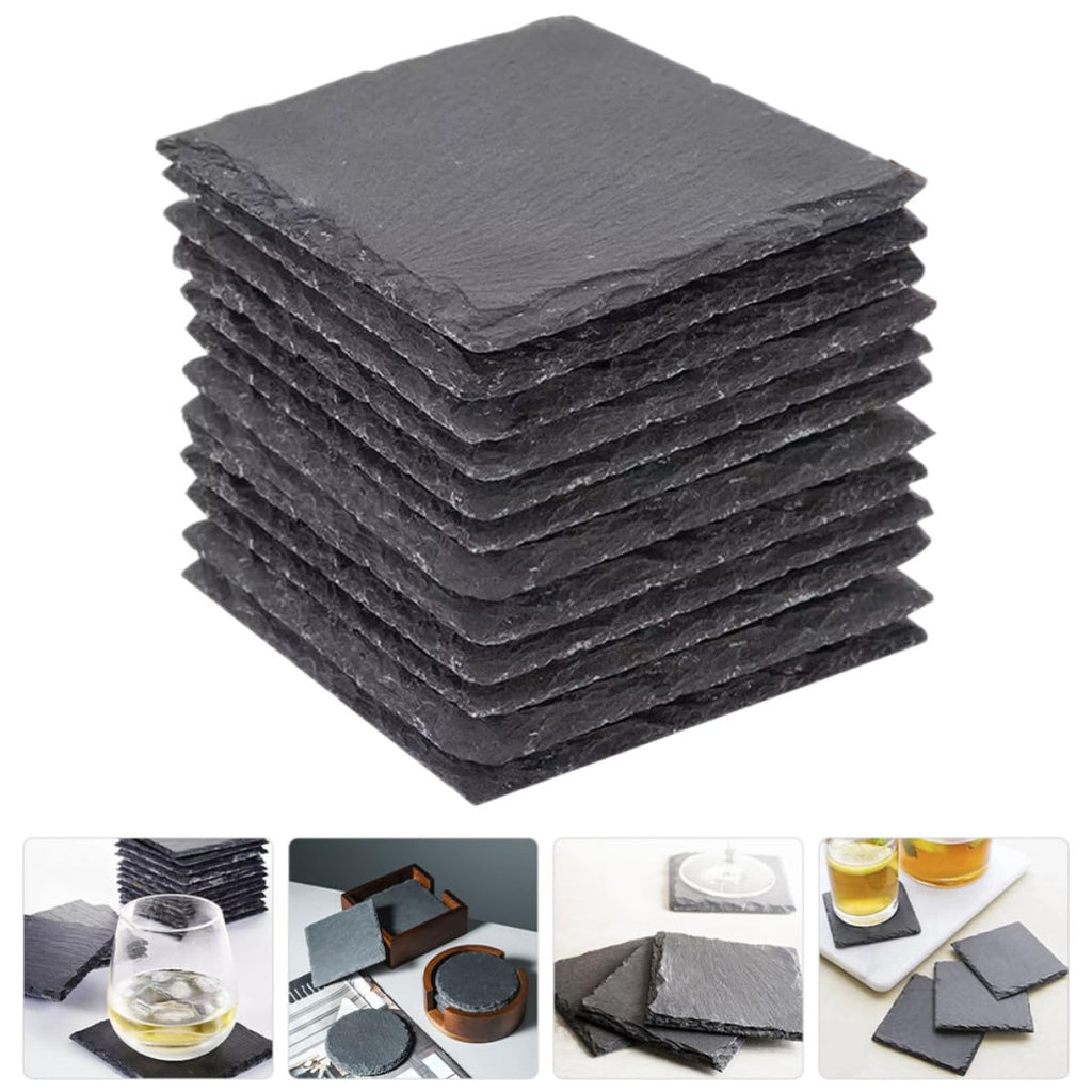Natural Stone Decorative Cup Coaster Set X956
