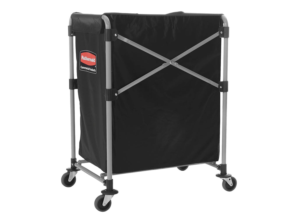 Black Steel Collapsible X Cart D13414