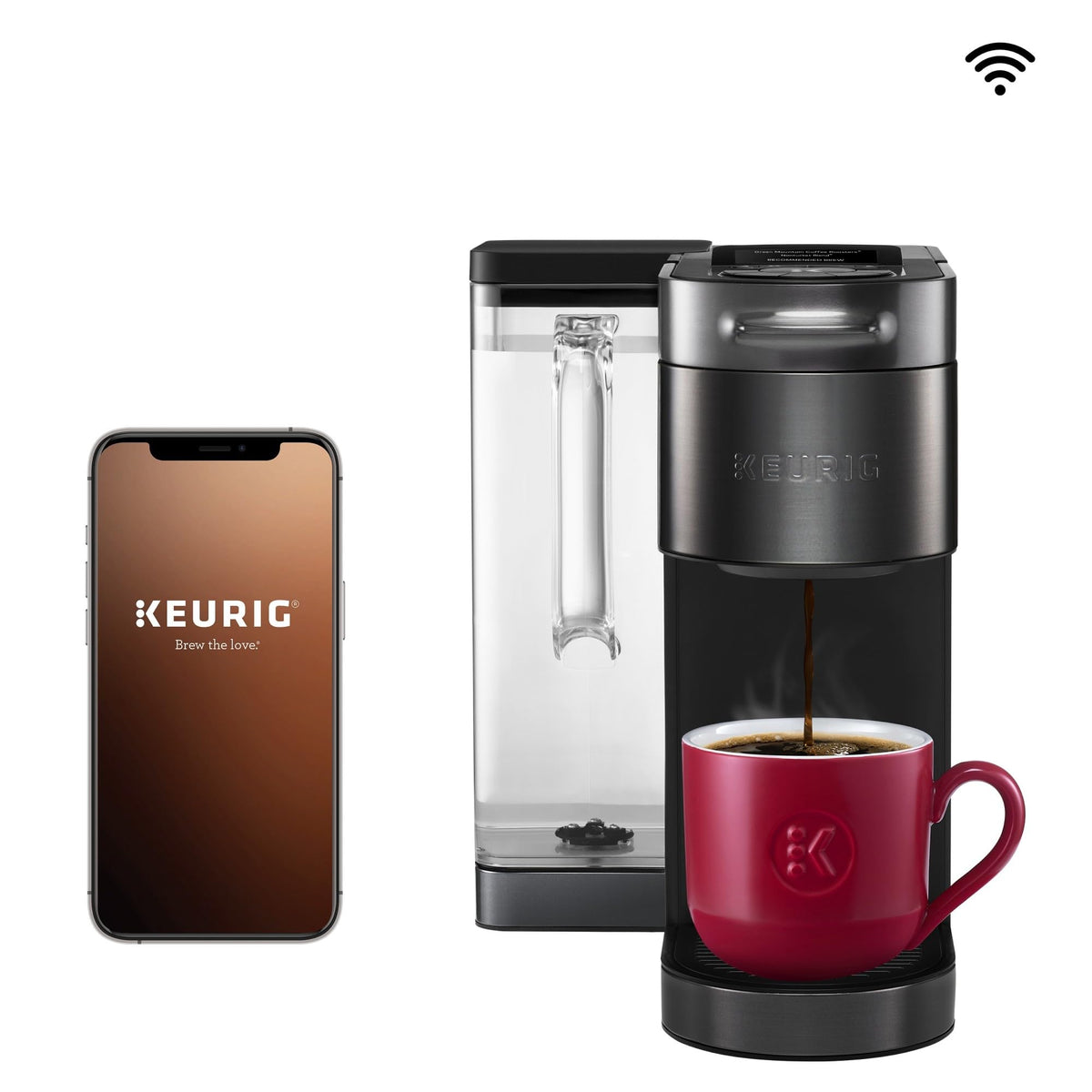 Black Single Serve K-Cup Pod Coffee Maker Q9224