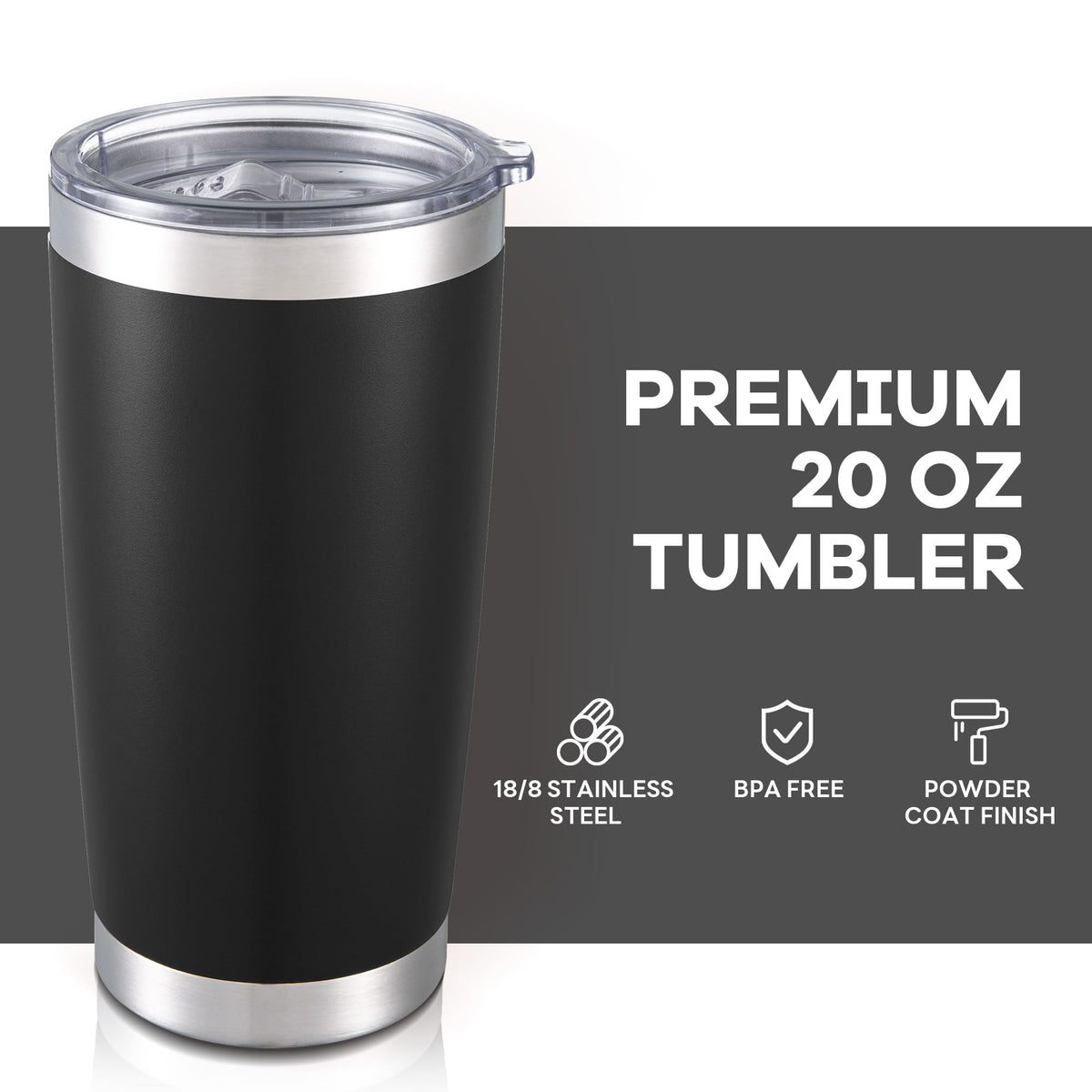 20 oz Stainless Steel Insulated Tumbler M841