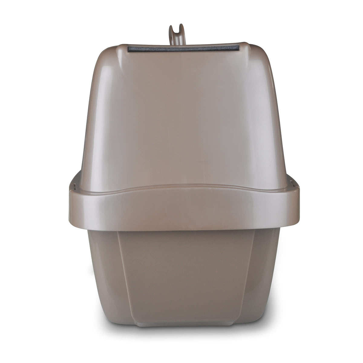 Large Enclosed Sifting Cat Pan with Odor Door, Hooded, Beige N623480