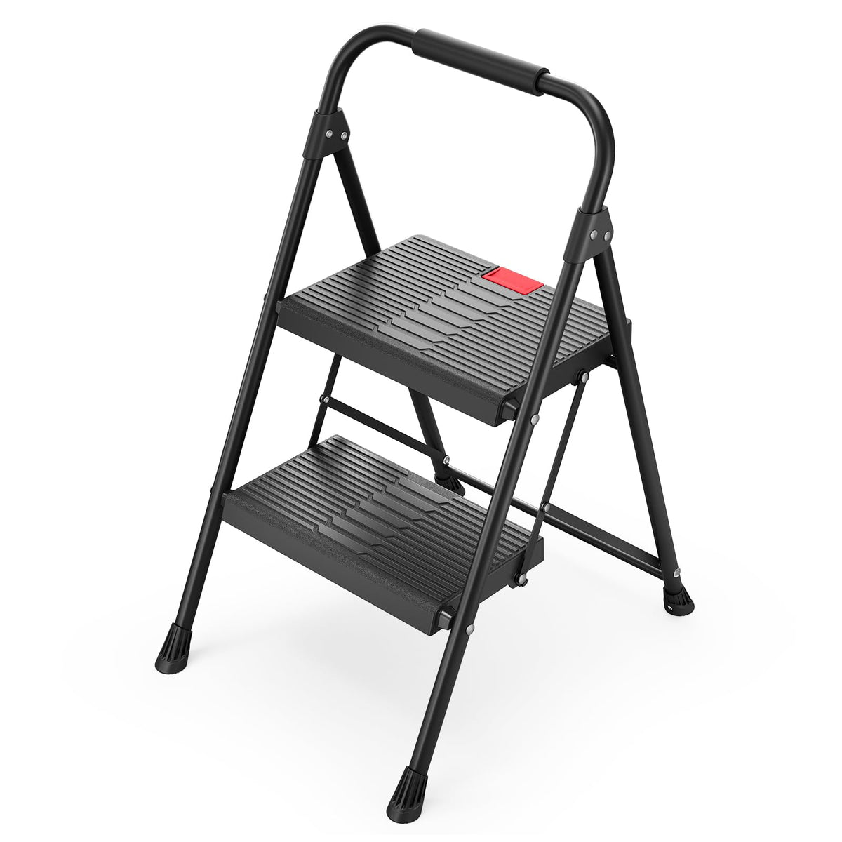 2 Step Steel Step Ladder with Handrail Z373160