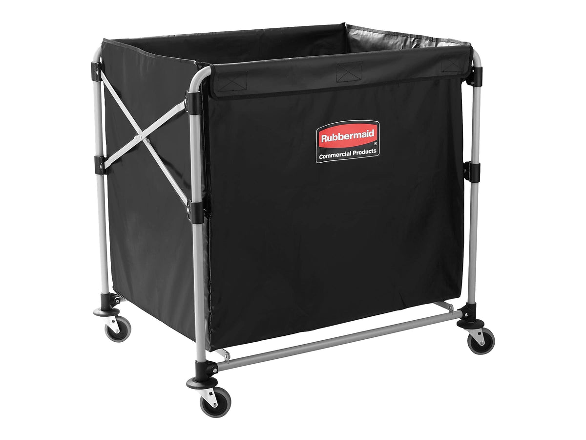 Black Steel Collapsible X Cart D13414