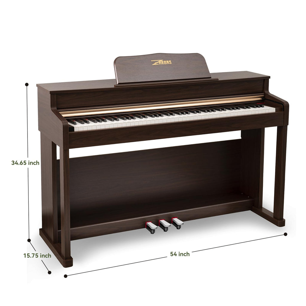 88 Key Full Weighted Digital Piano with Triple Pedal N174419