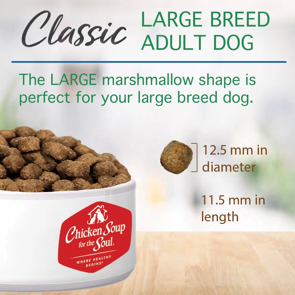 Large Breed Adult Dry Dog Food Chicken Brown Rice Turkey 28lb F485304
