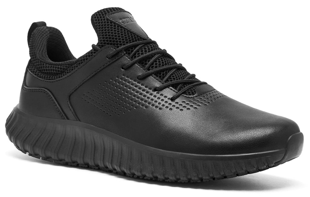Black Non Slip Work Shoes O449546