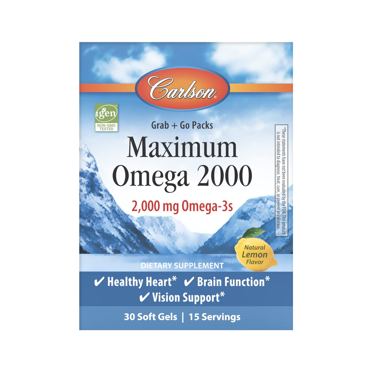 Wild-Caught Omega 2000 Softgel Pack H26950