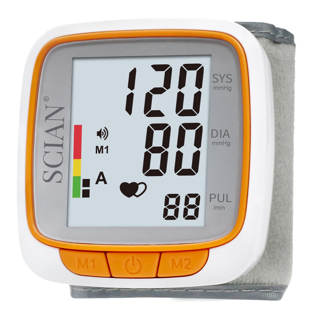 Automatic Wrist Blood Pressure Monitor with Voice Broadcast B415
