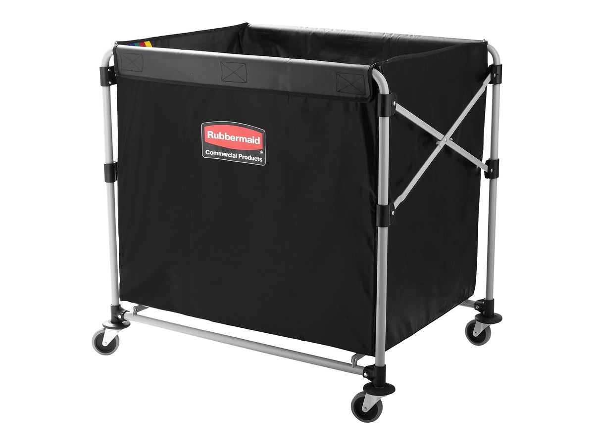 Black Steel Collapsible X Cart D13414