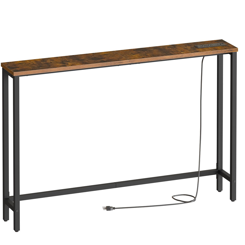 47.2" Narrow Console Table with Power Outlet C727208