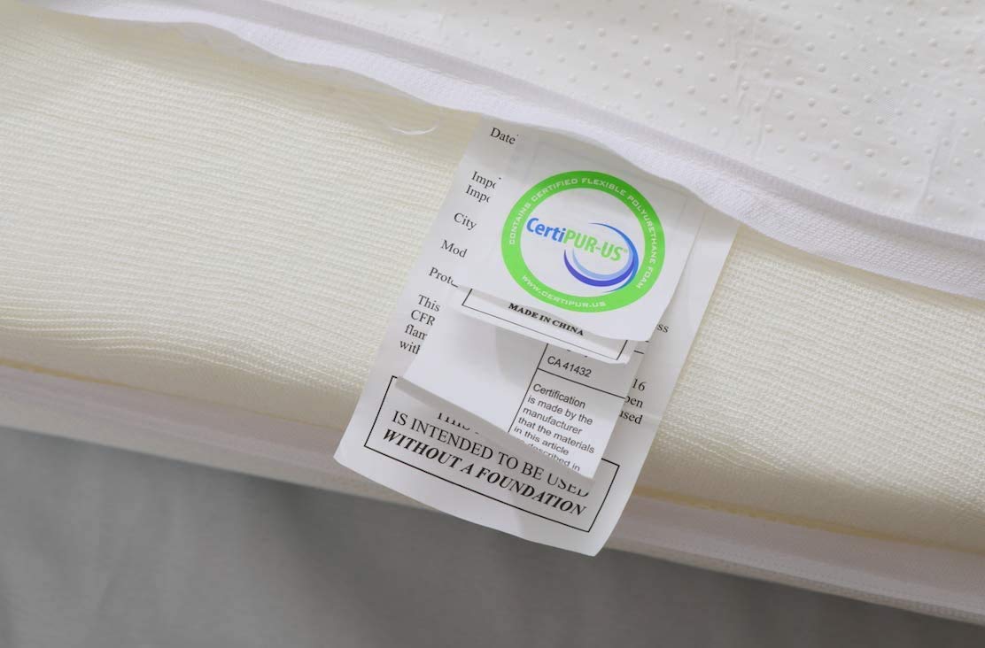 8-Inch Gel Memory Foam Tri-fold Mattress with Bamboo Cover, Queen R652