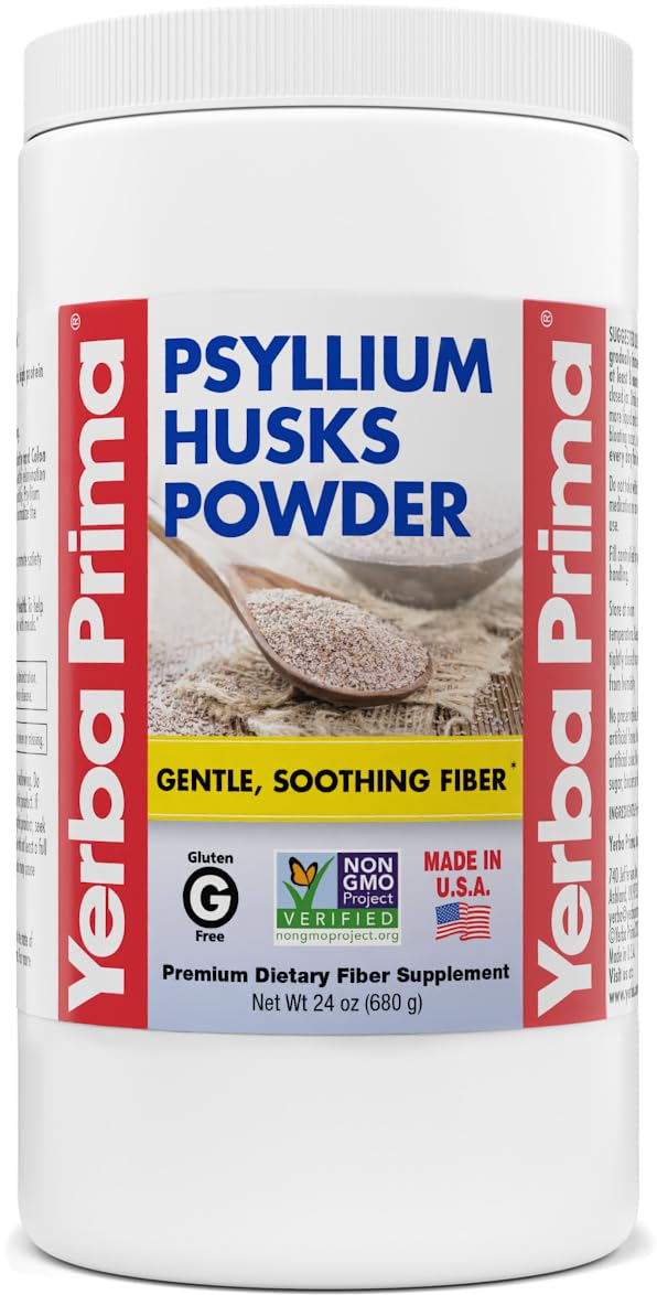24 oz Unflavored Psyllium Husk Powder Fiber Supplement T879