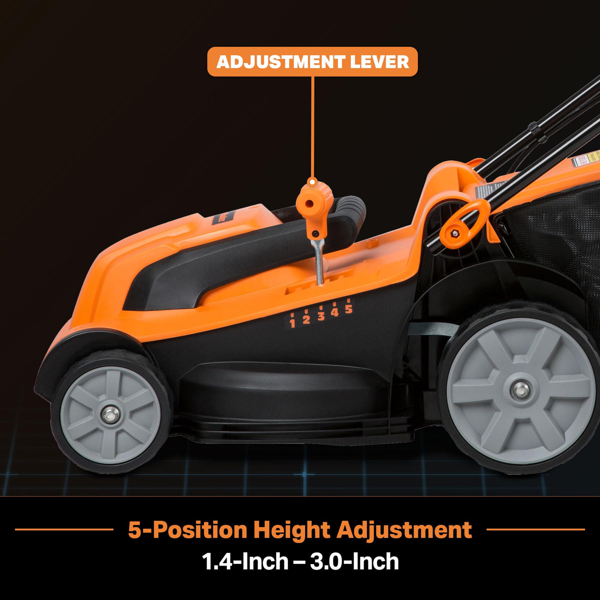 Electric Corded Lawn Mower 15-Inch 11AMP S914