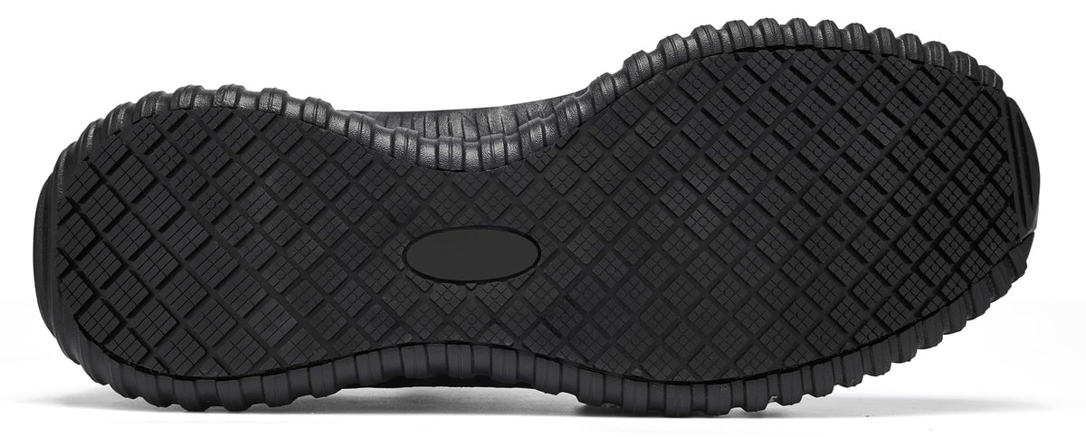 Black Non Slip Work Shoes O449546