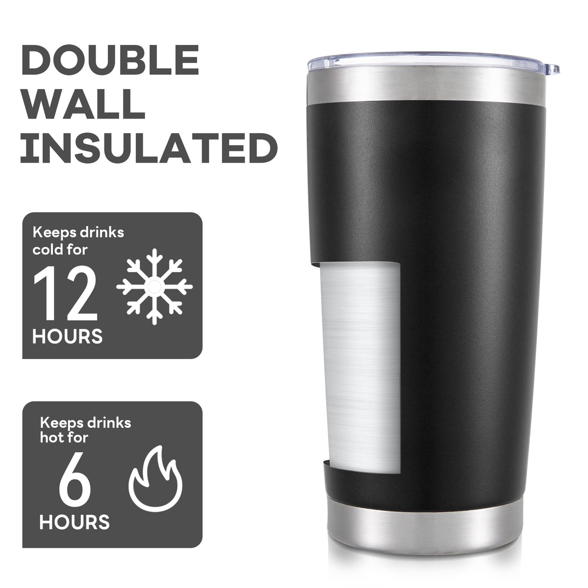 20 oz Stainless Steel Insulated Tumbler M841
