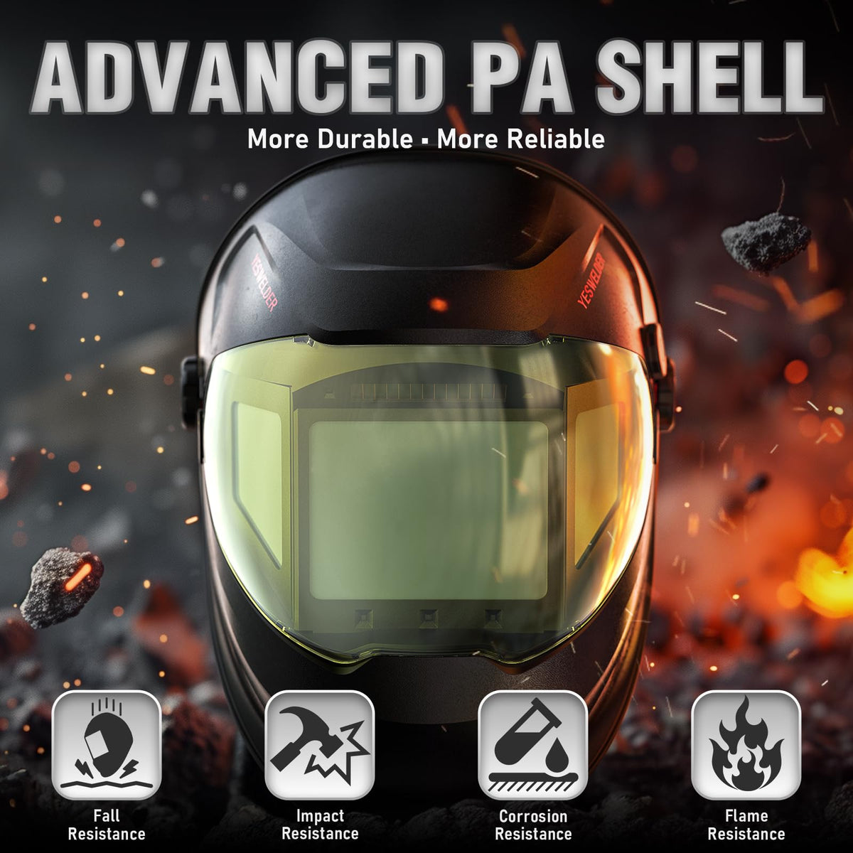 Auto-Adjust Welding Helmet Q78671