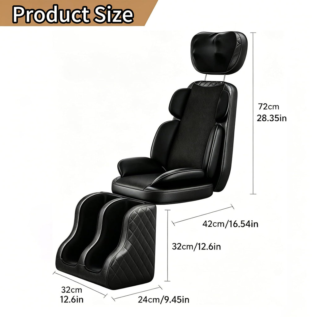Full-Body Massage Mat with Foot Massager E4882