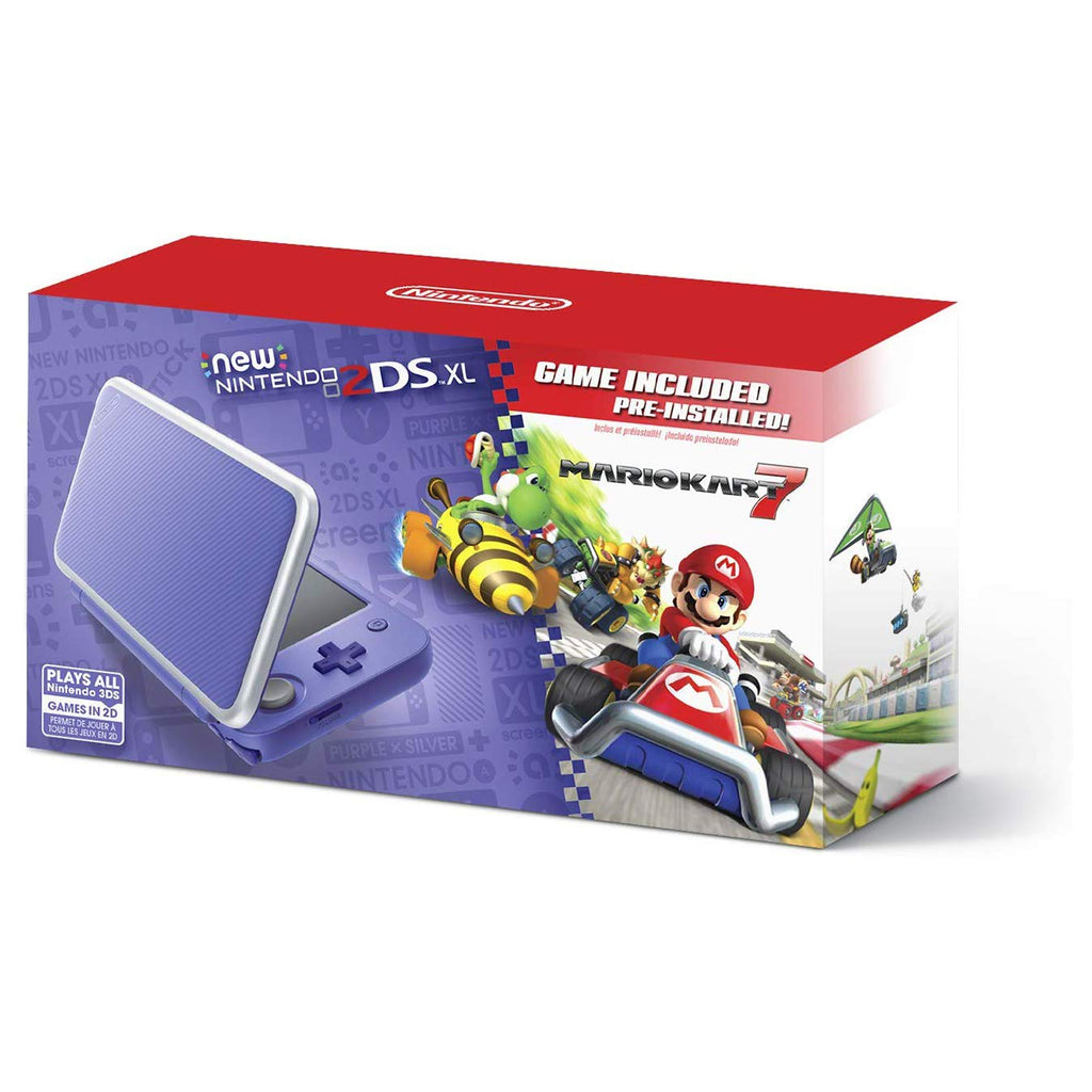 Purple Silver Nintendo 2DS XL C15248