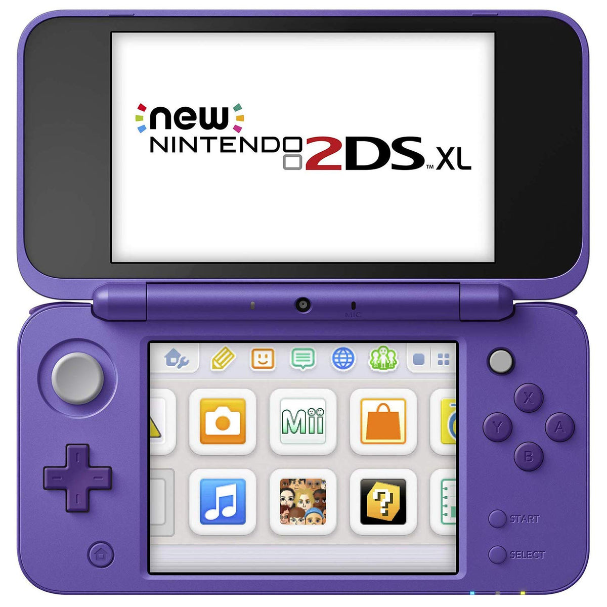 Purple Silver Nintendo 2DS XL C15248