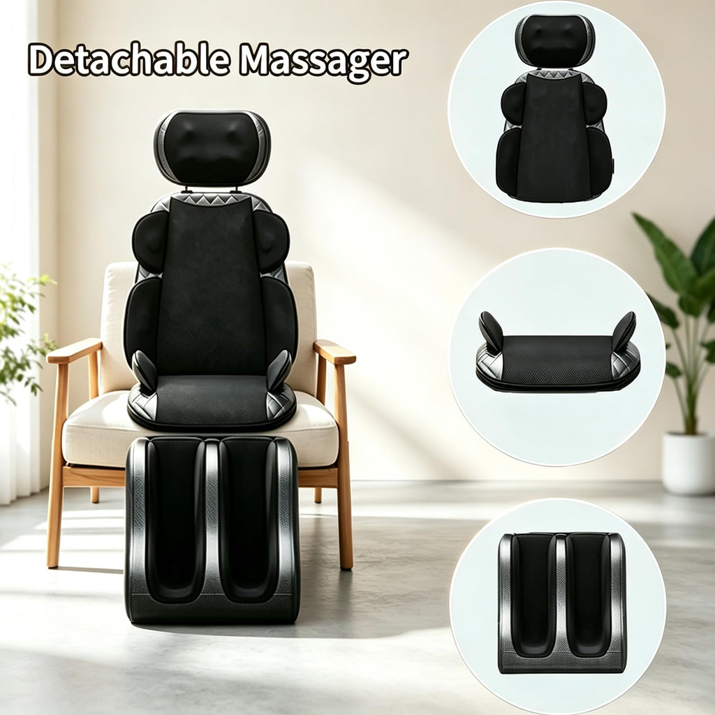 Full-Body Massage Mat with Foot Massager E4882
