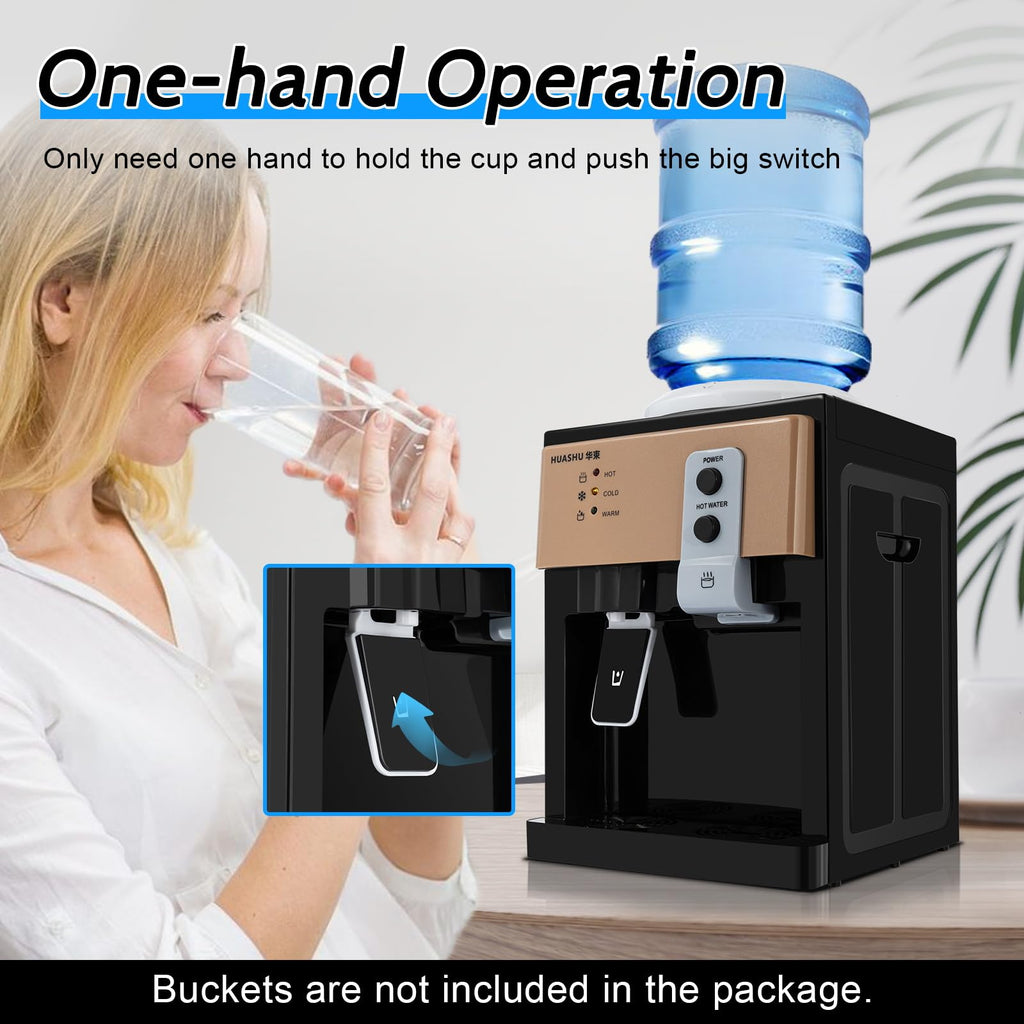 Top Loading Countertop Water Cooler Dispenser 3 Temp K9456