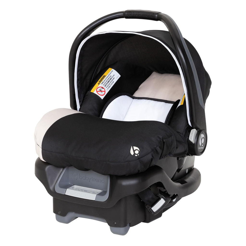 Khaki Infant Car Seat with Cover and Harness W665