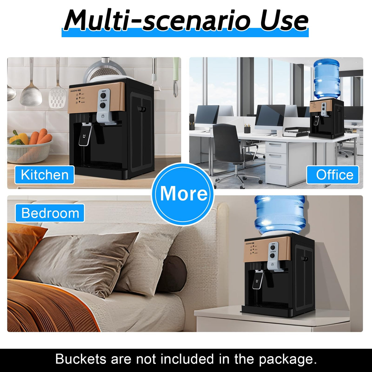 Top Loading Countertop Water Cooler Dispenser 3 Temp K9456