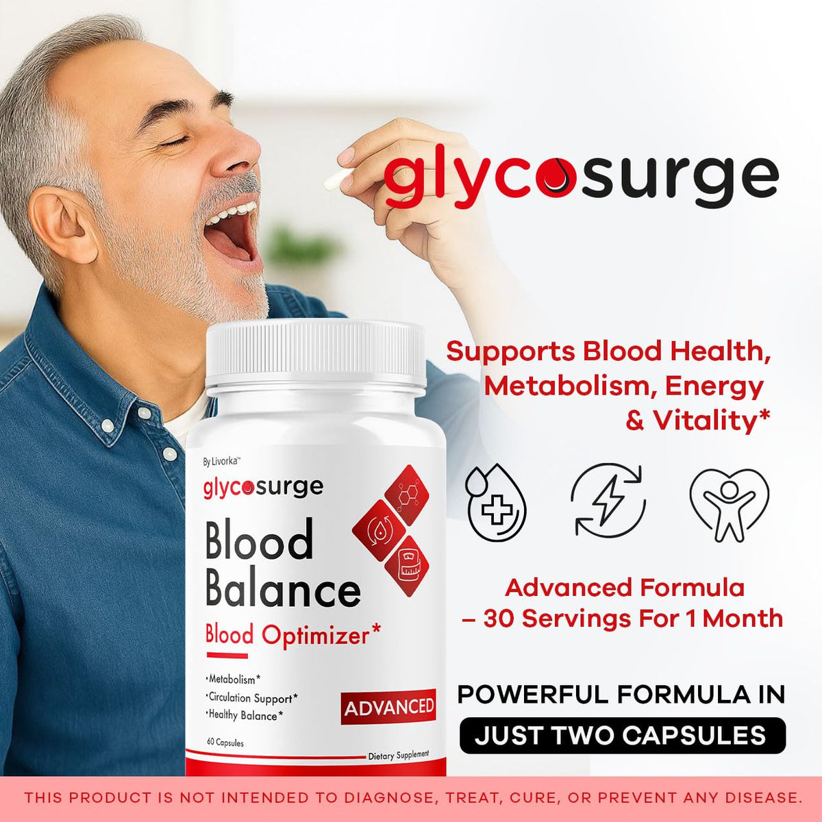 60 Capsules Multivitamin Support K7798