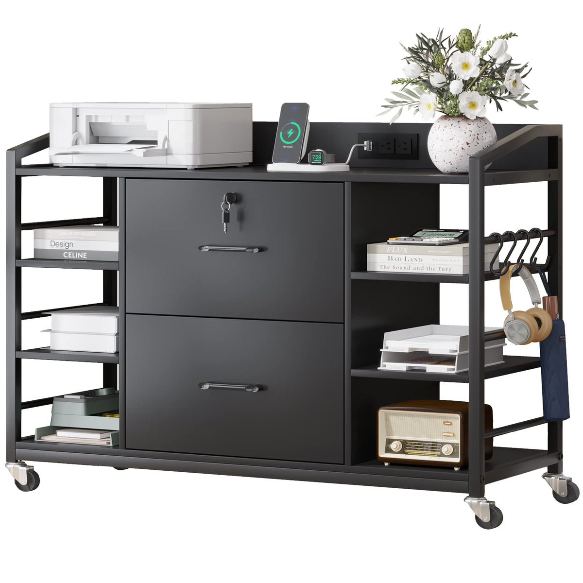 44" File Cabinet with Lock O9840