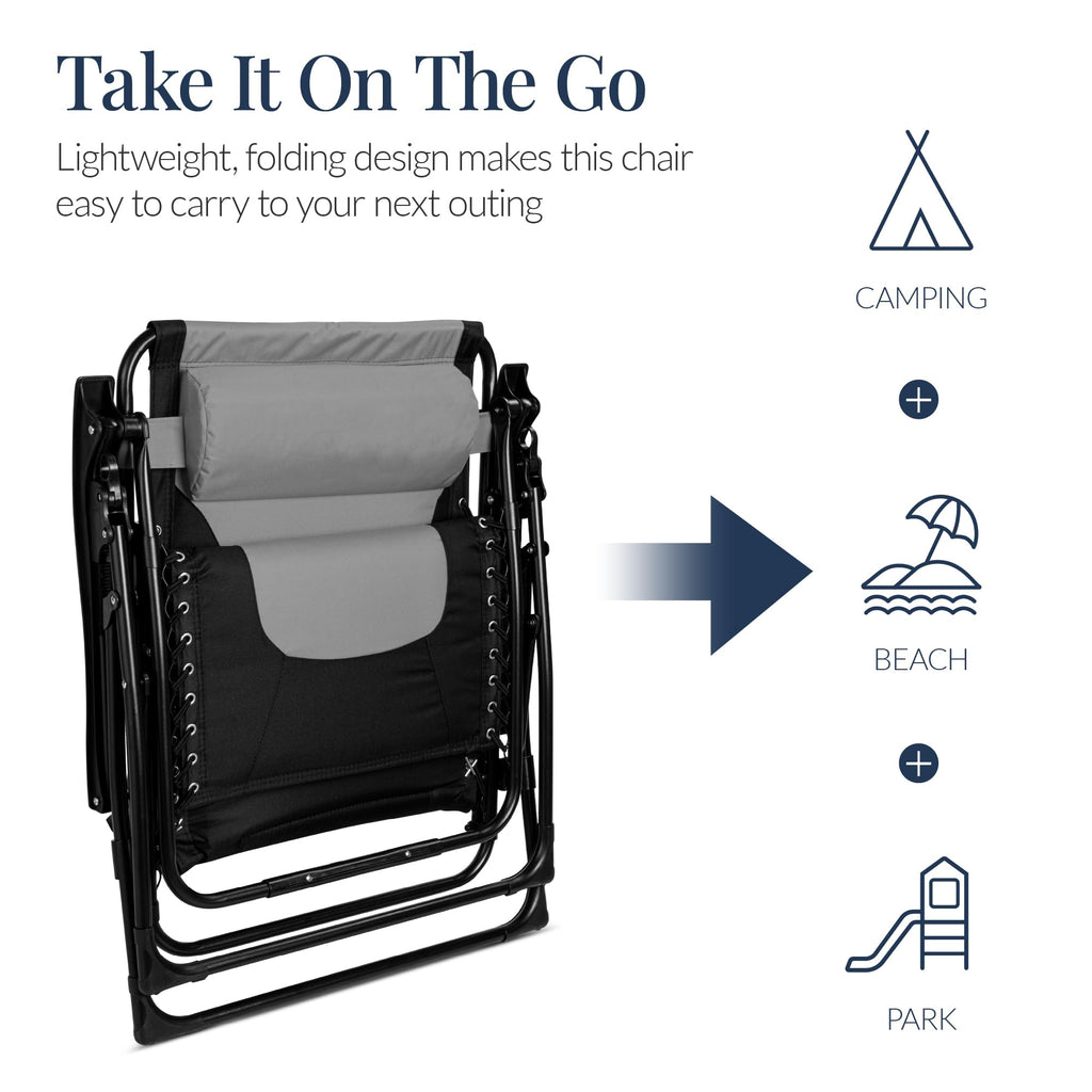 Oversized Padded Zero Gravity Chair Recliner K730