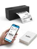 Bluetooth Thermal Shipping Label Printer 4x6 Black N3345
