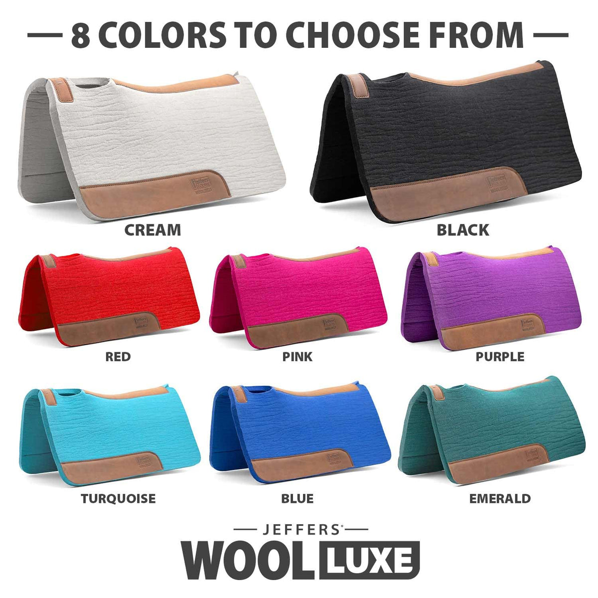 100% Wool Felt Saddle Pad D956949