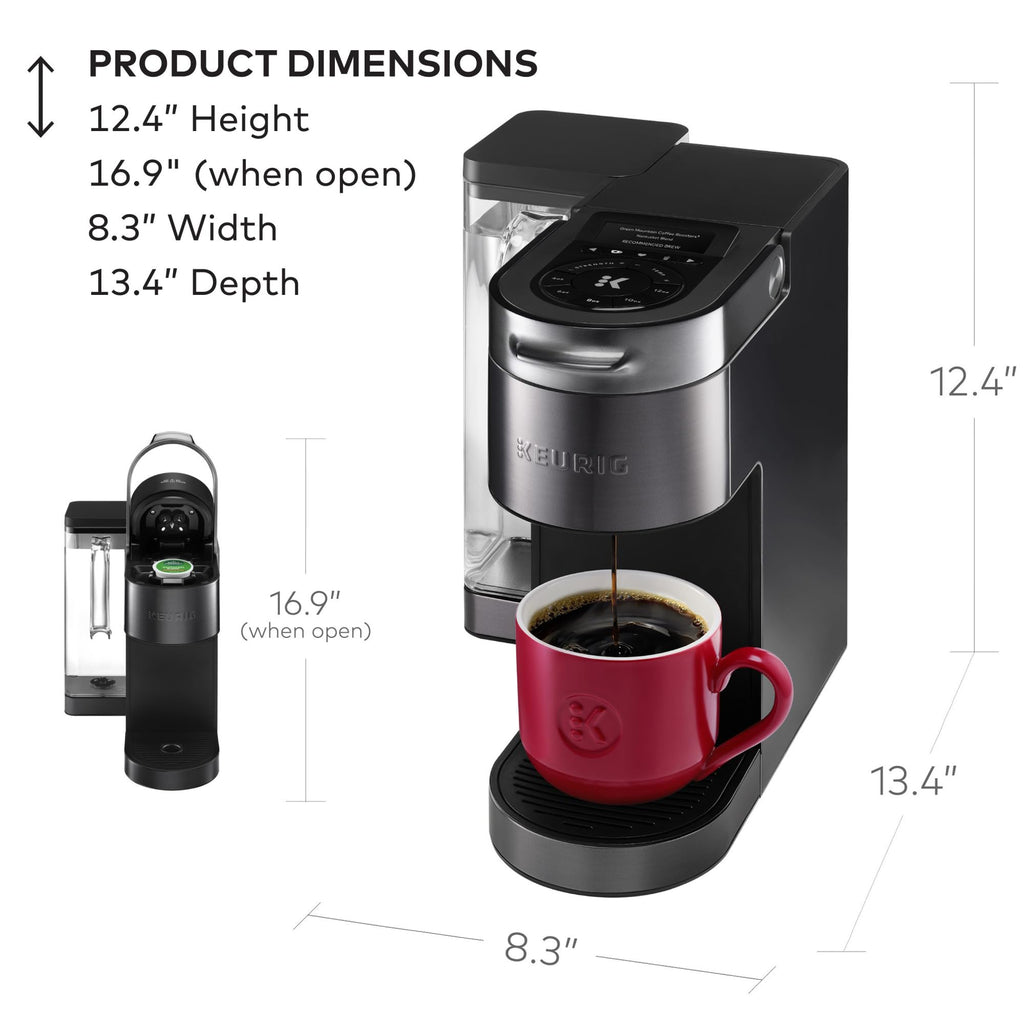 Black Single Serve K-Cup Pod Coffee Maker Q9224