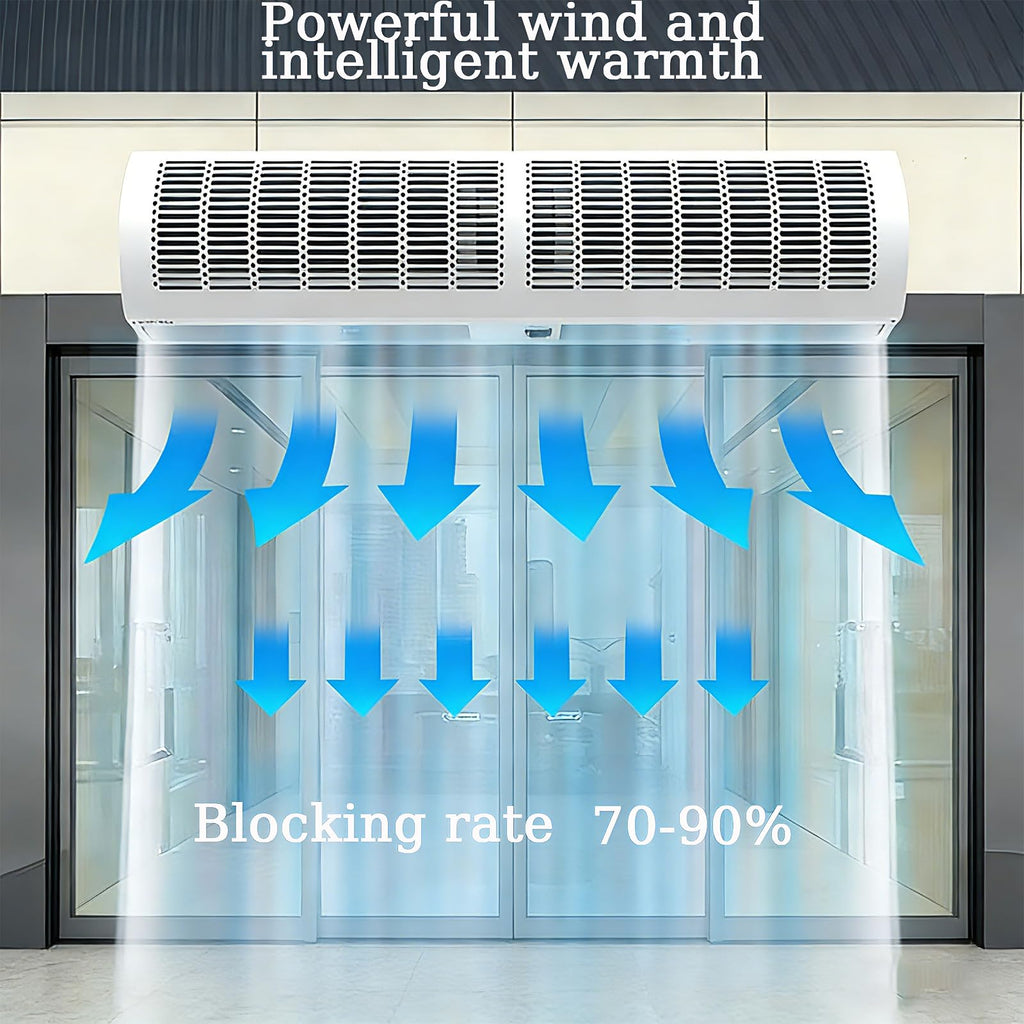 Wall-Mounted Commercial Air Curtain W6942