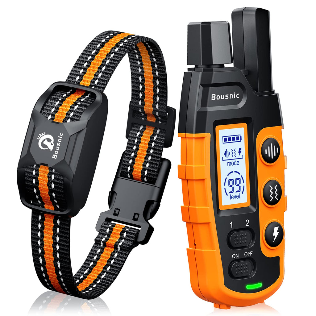 Rechargeable Waterproof Dog Training Collar with Remote H171