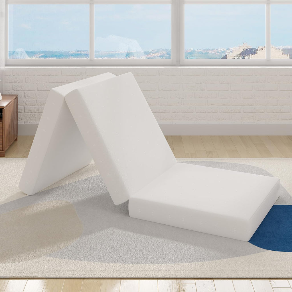 4 Inch Memory Foam Tri-fold Mattress Topper F8970