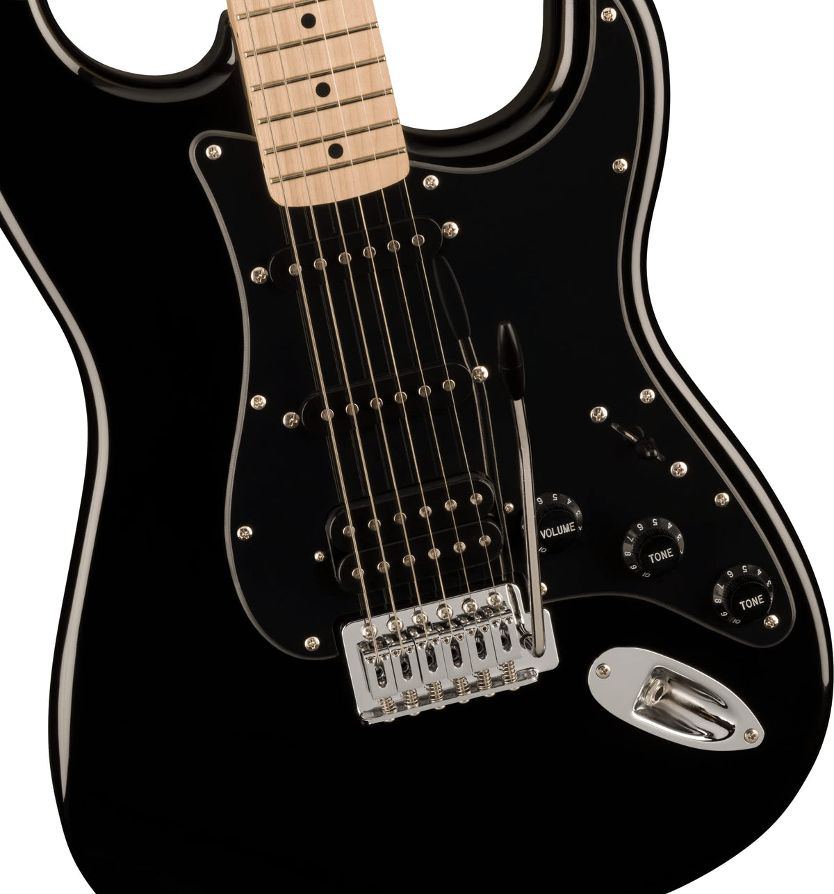 Black Electric Guitar H410