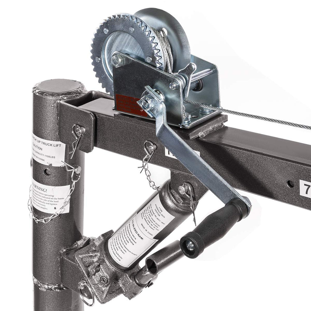 1/2 Ton Hydraulic Cable Winch P4319