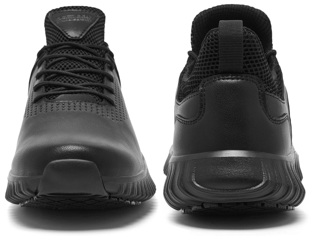 Black Non Slip Work Shoes O449546