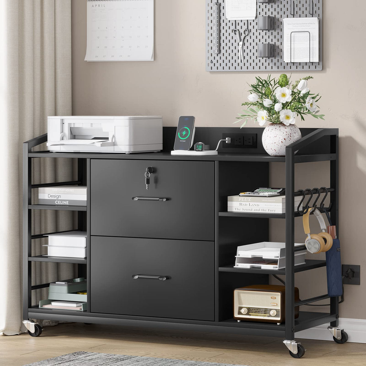 44" File Cabinet with Lock O9840