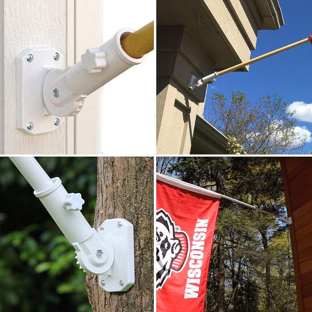 Adjustable Aluminum Flag Pole Bracket V221