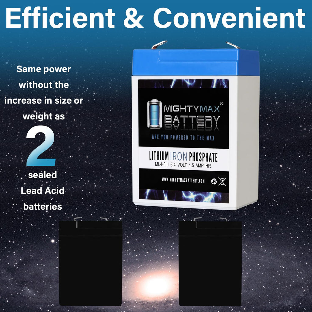 6V 4.5AH Lithium Replacement Battery O84224