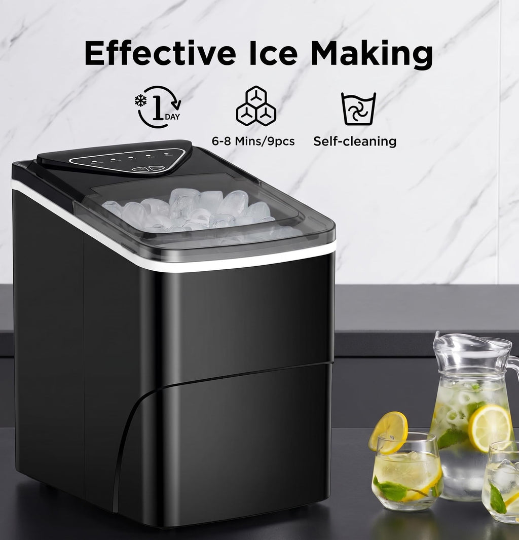 Countertop Ice Maker with 2 Ice Sizes U960069
