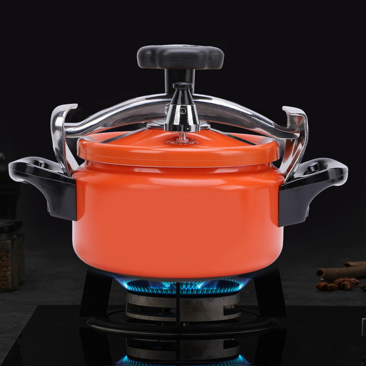 Aluminum Alloy Pressure Cooker with Double Bottom 2L E2805